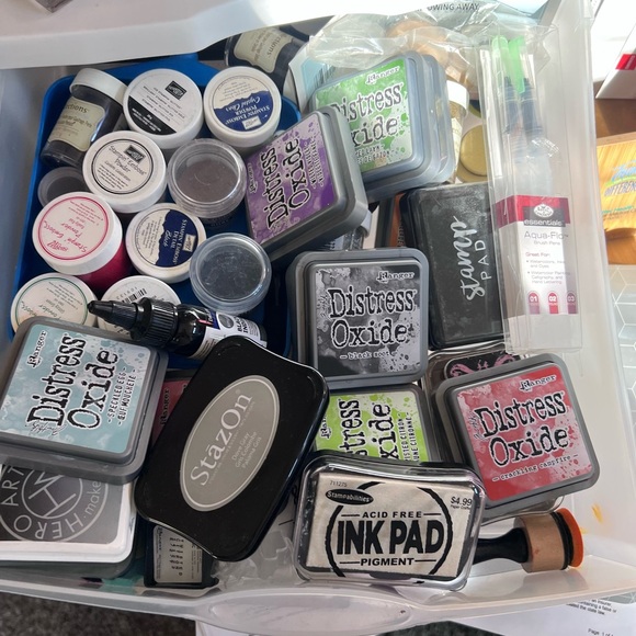 Other - Massive kit-Assorted Ink Pads and rubber stamp Supplies